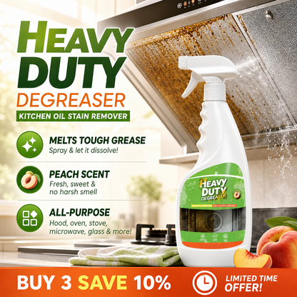 💕Buy 1 Get 1 Free🎁Heavy Duty Kitchen Degreaser Spray Powerful Grease Cleaner 120ml